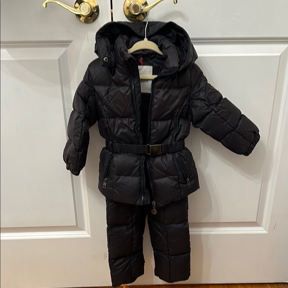 100% Authentic Moncler 2 piece Snowsuit